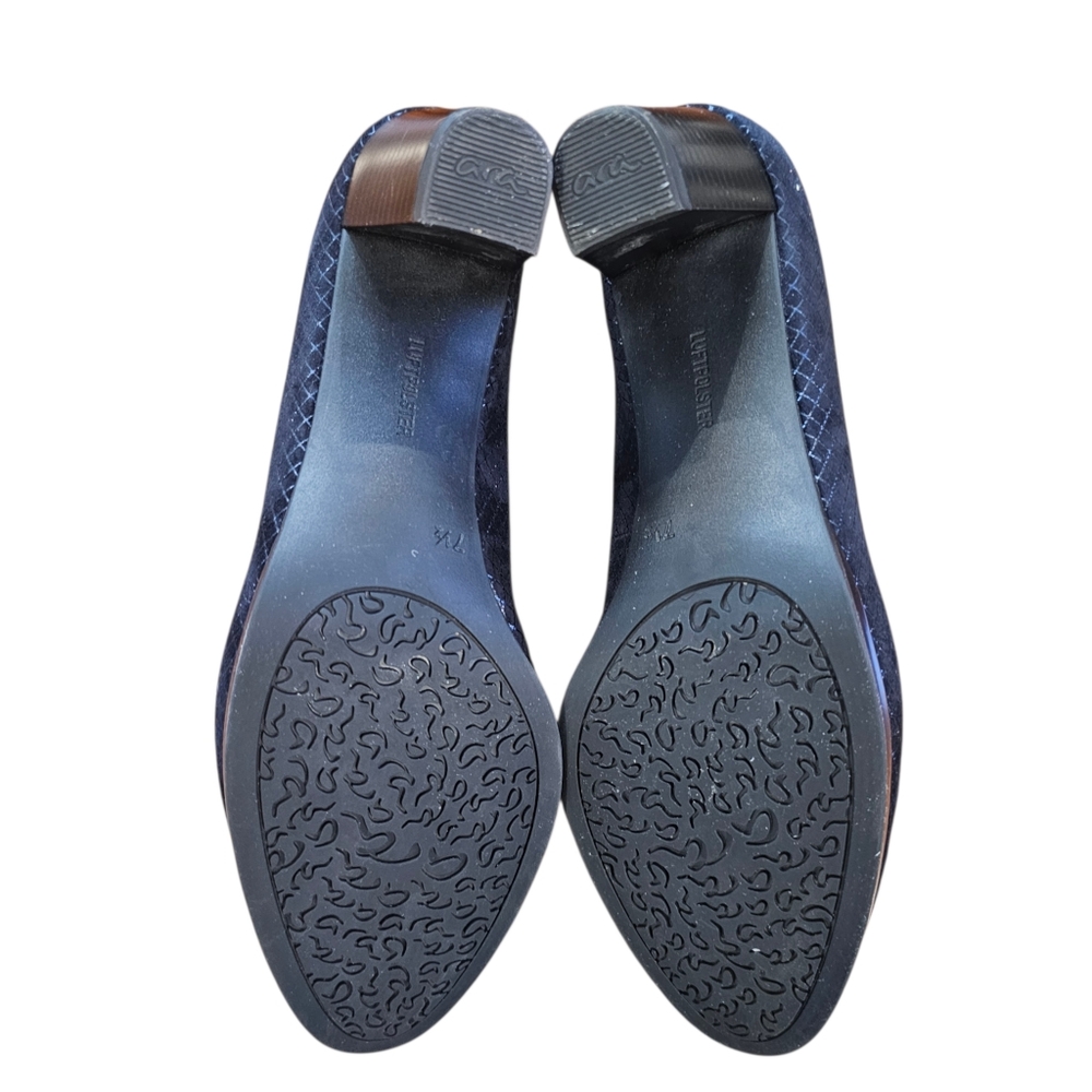 Ara Women's Navy Ophelia Pump - Picture 10 of 10